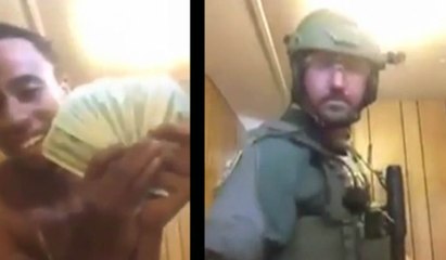Ce dealer se fait arrêter par la police en plein live !