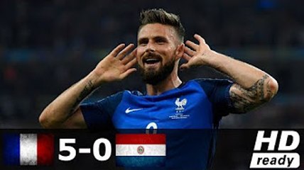 All Goals & highlights HD - France 5-0 Paraguay - 02.06.2017 HD