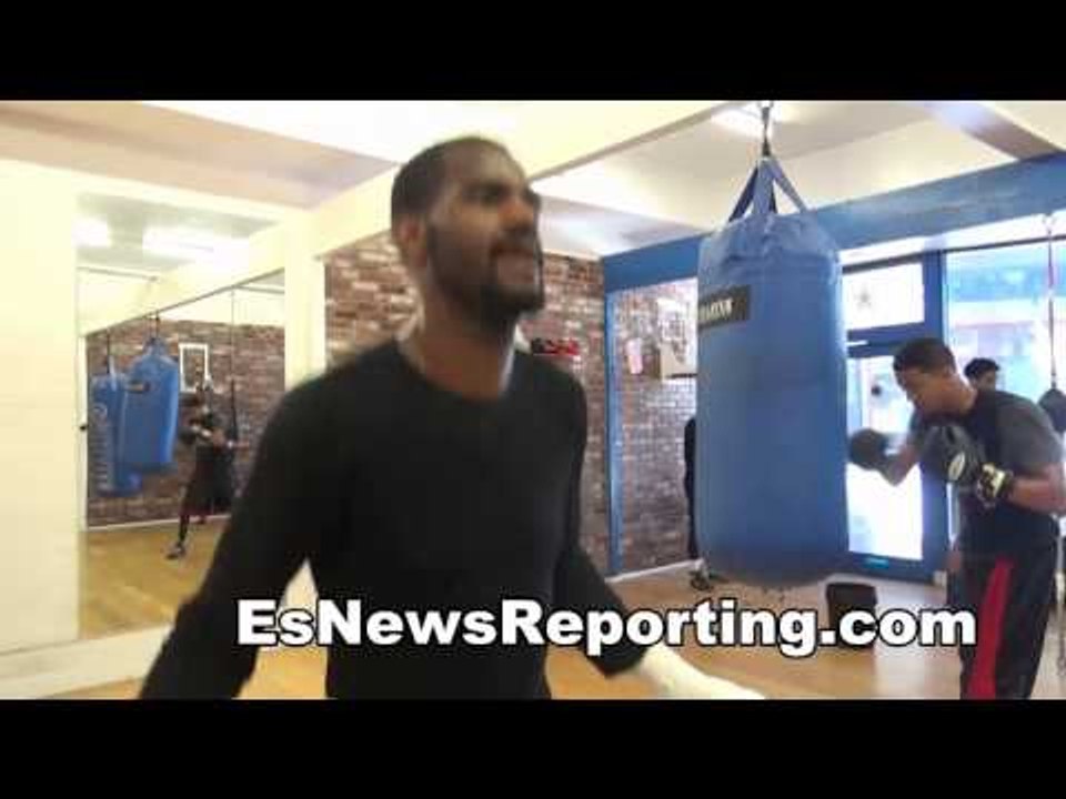 tyger williams on sparring ufc fighters - EsNews boxing