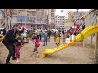 Kënd i ri lojërash, Veliaj: Fasadat do t’i kthejmë në piktura