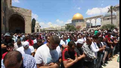 El primer viernes del Ramadán, en la mezquita de Al Aqsa
