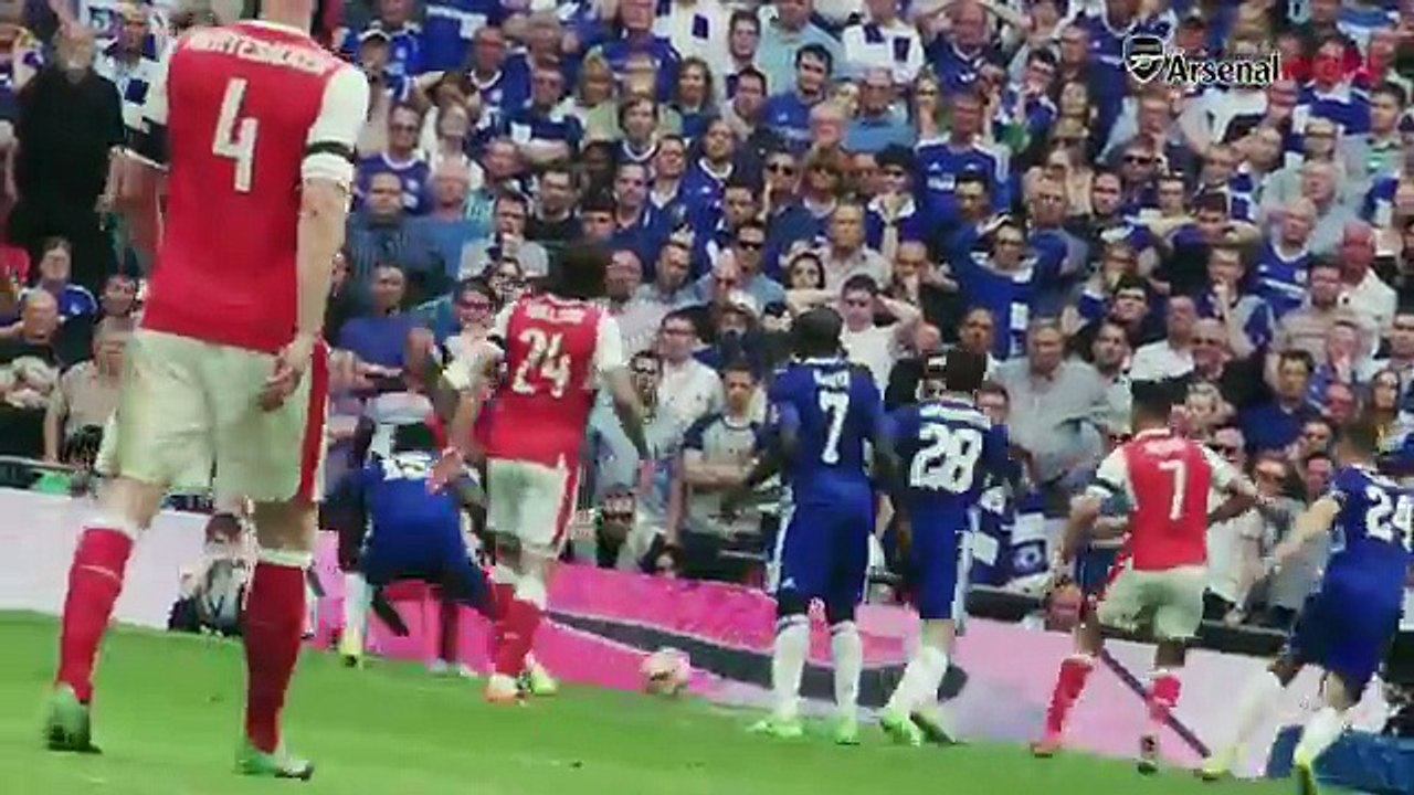 Goals, celebrations, UNSEEN moments  2017 Emirates FA Cup CHAMPIONS!