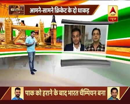 See How Shoaib Akhtar Bashing Sehwag