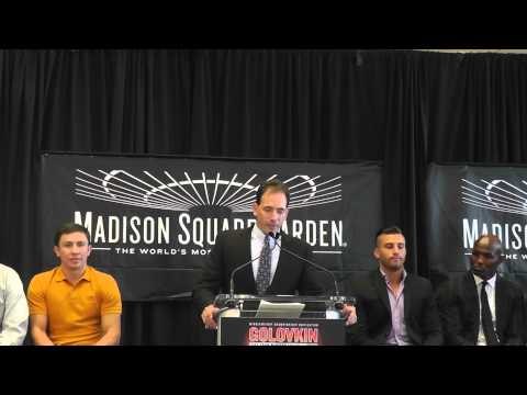 Gennady Golovkin vs Lemieux Press Conference Ready For War - EsNews Boxing