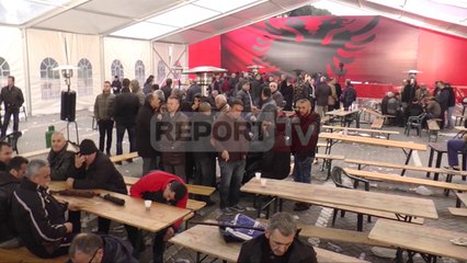 Report TV - Dita II e protestës së PD, plani për grevë urie dhe skenari B