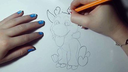 Dessiner Sven de la Reine des Neiges - Tutoriel-wCuD3T-BKig