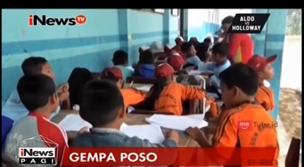 Sekolah Rusak Akibat Gempa, Siswa di Poso Ujian di Halaman Sekolah