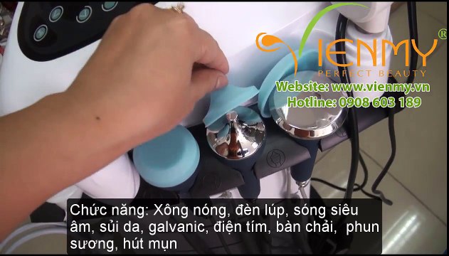 (8) Thiết bị chăm sóc da 9 trong 1 TSH-5001 - Công ty Viên Mỹ giới thiệu