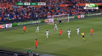 Davy Klaassen GOAL HD - Netherlands 4-0 Ivory Coast 04.06.2017