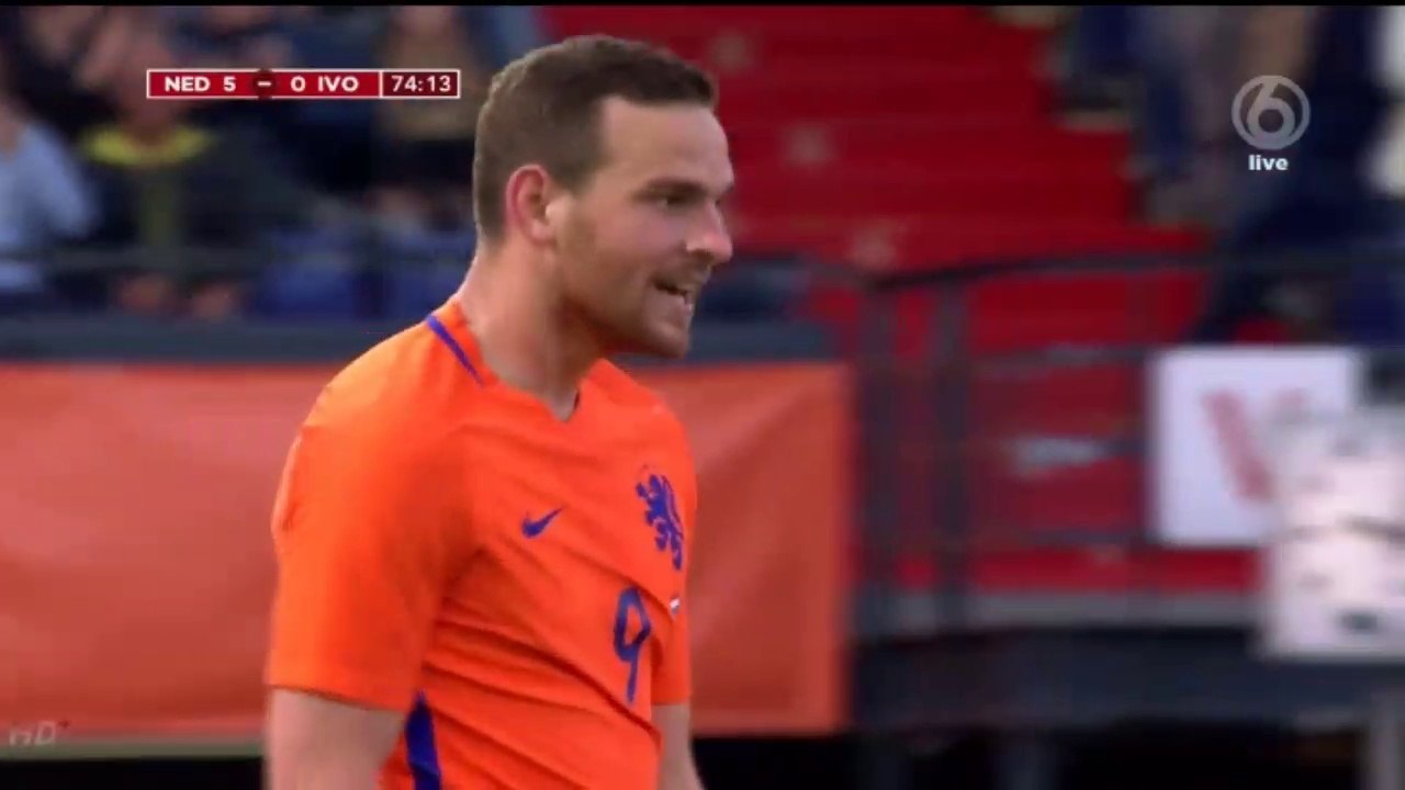5-0 Vincent Janssen Goal HD - Netherlands vs Ivory Coast 04.06.2017 HD