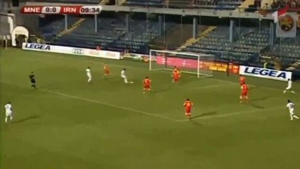 0-1 Sardar Azmoun Goal  - Montenegro vs Iran 04.06.2017[ HD]