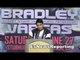 Erik Morales Full Post Bradley vs Vargas Press Conference - EsNews