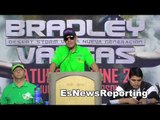 Bradley vs Vargas (TEAM VARGAS) POST FIGHT press conference!