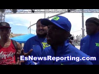 tim bradley on going nose to nose in ring vs boxing - EsNews