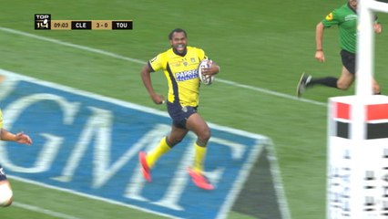 Clermont / Toulon - Raka signe le premier essai de la finale