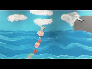 les poissons et la baleine