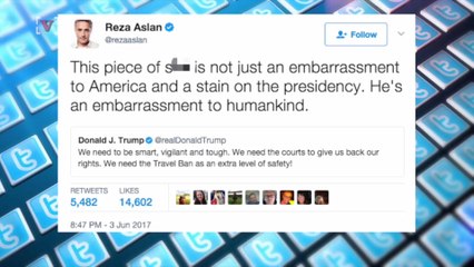 CNN’s Reza Aslan Under Fire for Response to Trump’s ‘Travel Ban’ Tweet