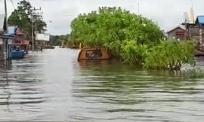 Banjir 3 Meter Genangi 6 Kecamatan di Kutai Kartanegara