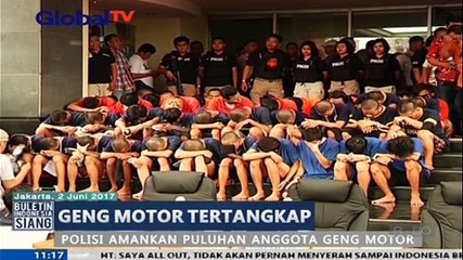 Polisi Amankan 69 Anggota Geng Motor di Jabodetabek
