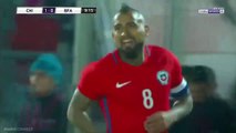 1-0 Arturo Vidal Gol -  Chile 1-0 Burkina Faso - Amistoso Internacional 02.06.2017 [HD]