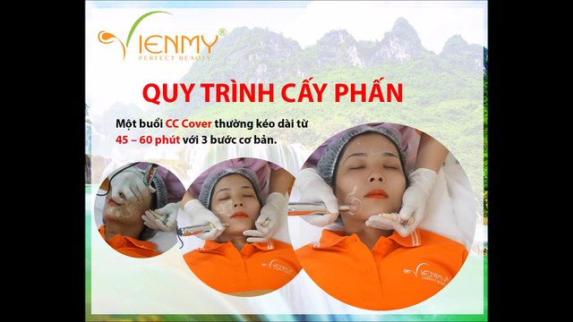 Phương pháp -cấy phấn- vào da thực sự ra sao- - Công ty Viên Mỹ giới thiệu