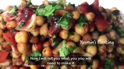 Cooked Channa Chaat with Meethi Chutney (iftar recipe)(720p) (1)