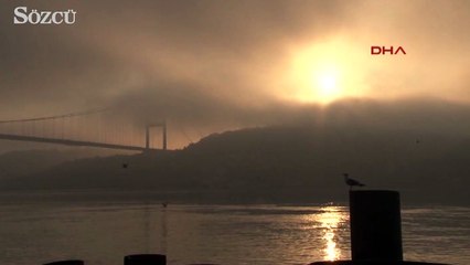 İstanbul’da sisli sabah