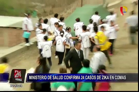 Minsa confirma 24 casos de Zika en Comas