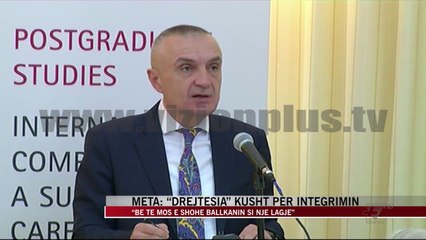 Meta: “Drejtësia” kusht për integrimin - News, Lajme - Vizion Plus