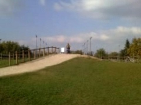 Vélo cross parc du Tremblay