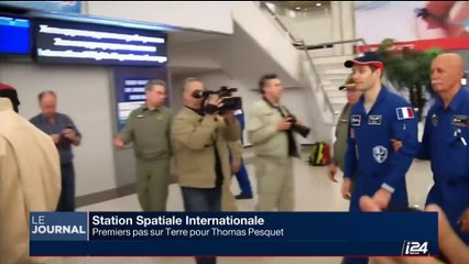 Station Spatiale Internationale : Premiers pas sur Terre pour Thomas Pesquet