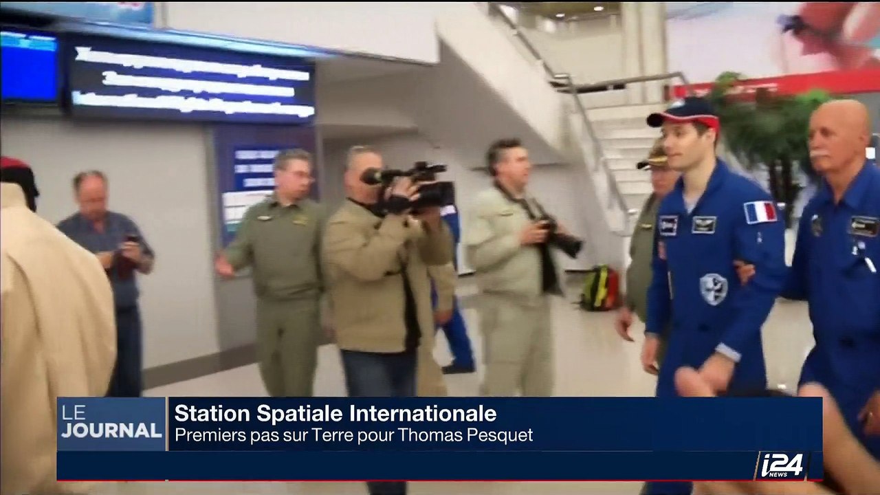 Station Spatiale Internationale : Premiers pas sur Terre pour Thomas Pesquet