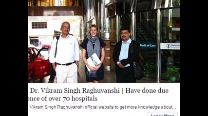 Dr. Vikram Singh Raghuvanshi Reputed Consultant in India - Biography