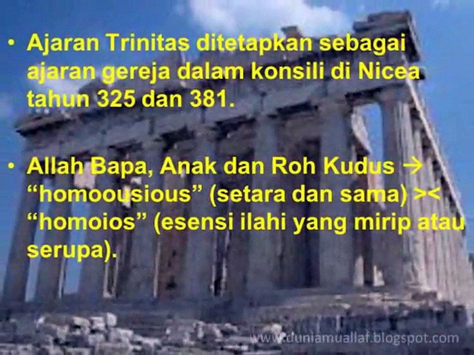 Abdurrahman Sikes (Mantan Pengkhotbah Kristen Baptis Amerika)׃ “Tidak Ada TRINITAS Dalam Injil !“