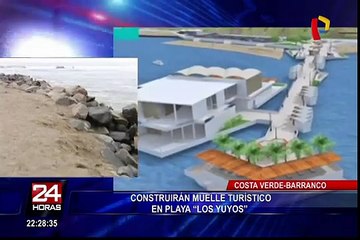 Construirán muelle turístico en playa “Los Yuyos” de Barranco