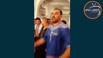 ناصر الزفزافي يفقد أعصابه داخل المسجد بعد الاتهامات التي وجهها إمام المسجد في خطبته (1)