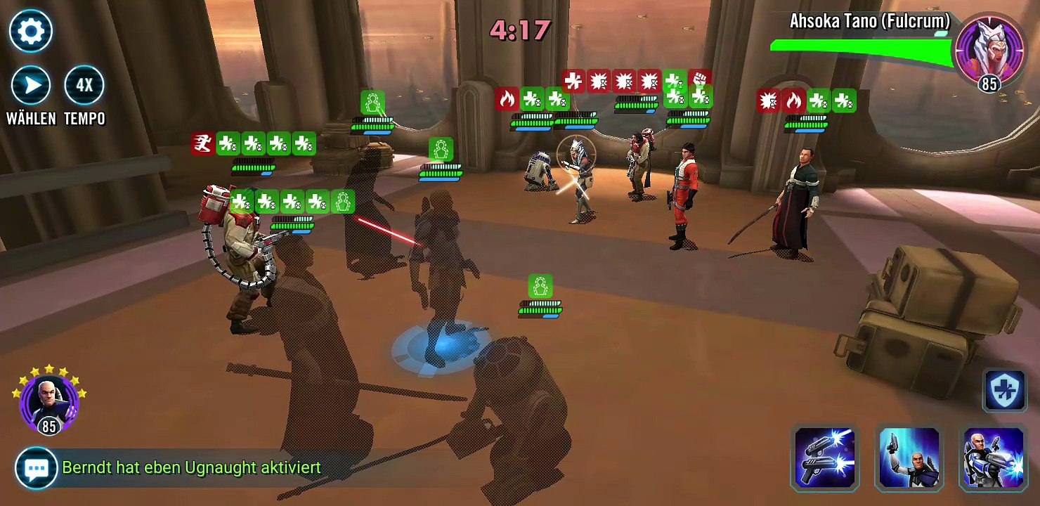 SWGOH - Ahsoka Tano Fulcrum - Defense