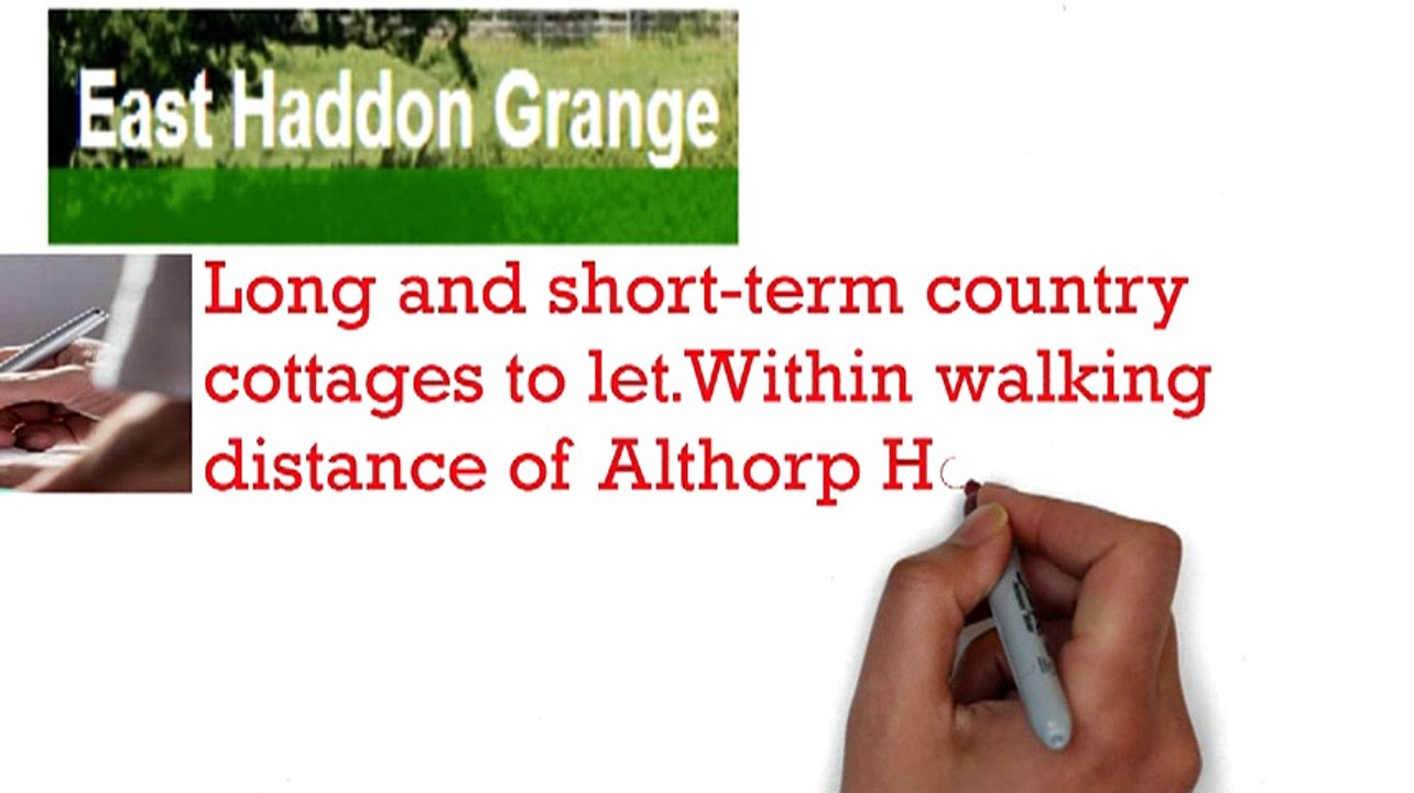 East Haddon Grange Video