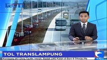 Jalur Arus Mudik Lebaran, Dua Ruas Tol Trans Lampung Siap Digunakan