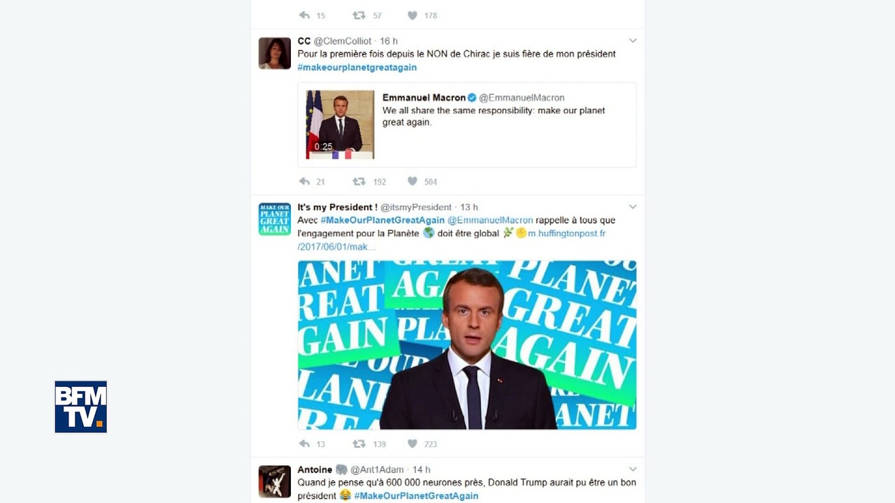 "Make our planet great again", la phrase d'Emma...