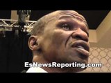 floyd mayweather sr on amir khan vs floyd and manny pacquiao injury - EsNews