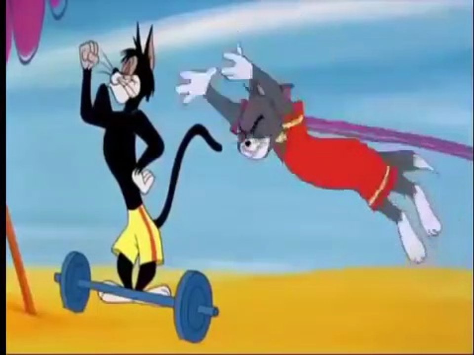 Tom and Jerry - Muscle Beach Tom