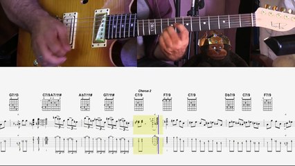 CHORUS DANS LE STYLE DE PAT METHENY (C Blues)