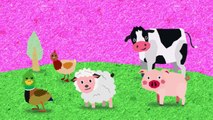 Finger Family Song Farm Animals _ Animals Finger Family Song _ Nursery Rhymes for Childrenfgf