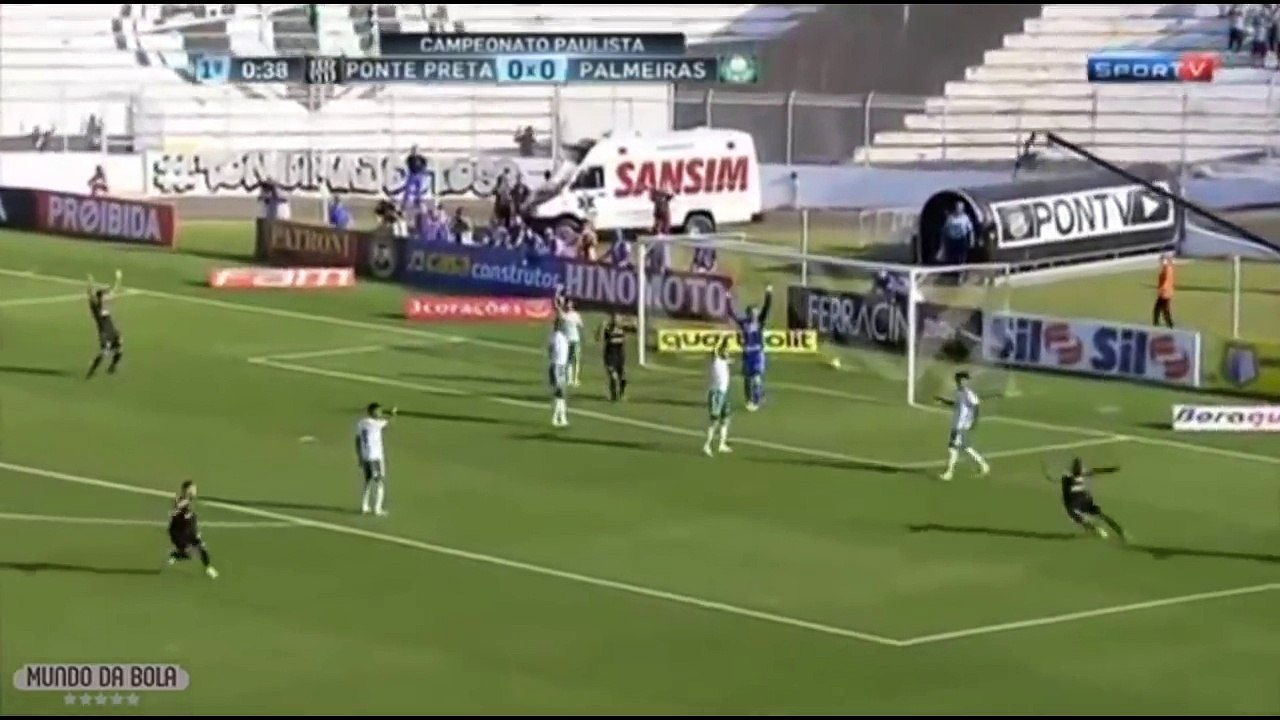 154.Ponte Preta 3x0 Palmeiras - GOLS! - 16_04 - PAULISTÃO 2017