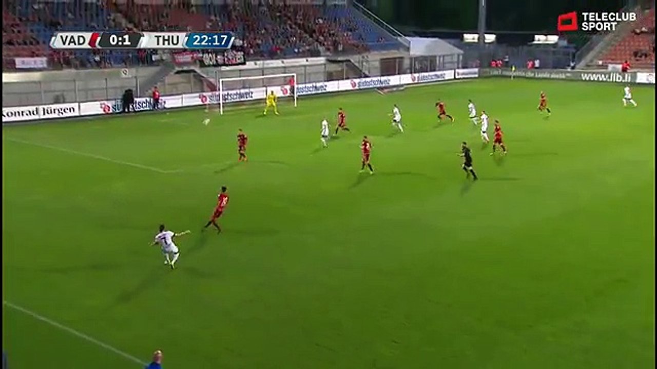 Vaduz 0:2 Thun (Swiss Super League 2. Juni 2017 )