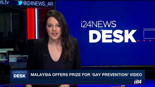 i24NEWS DESK | Malaysia offers prize for 'Gay prevention' video | Saturday, June 3rd 2017