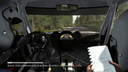 Mini Cooper wrc crash
