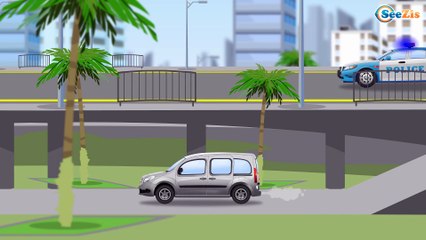 Police Car Emergency Vehicles Race Real New Cars for Kids | Cars & Trucks Children Video