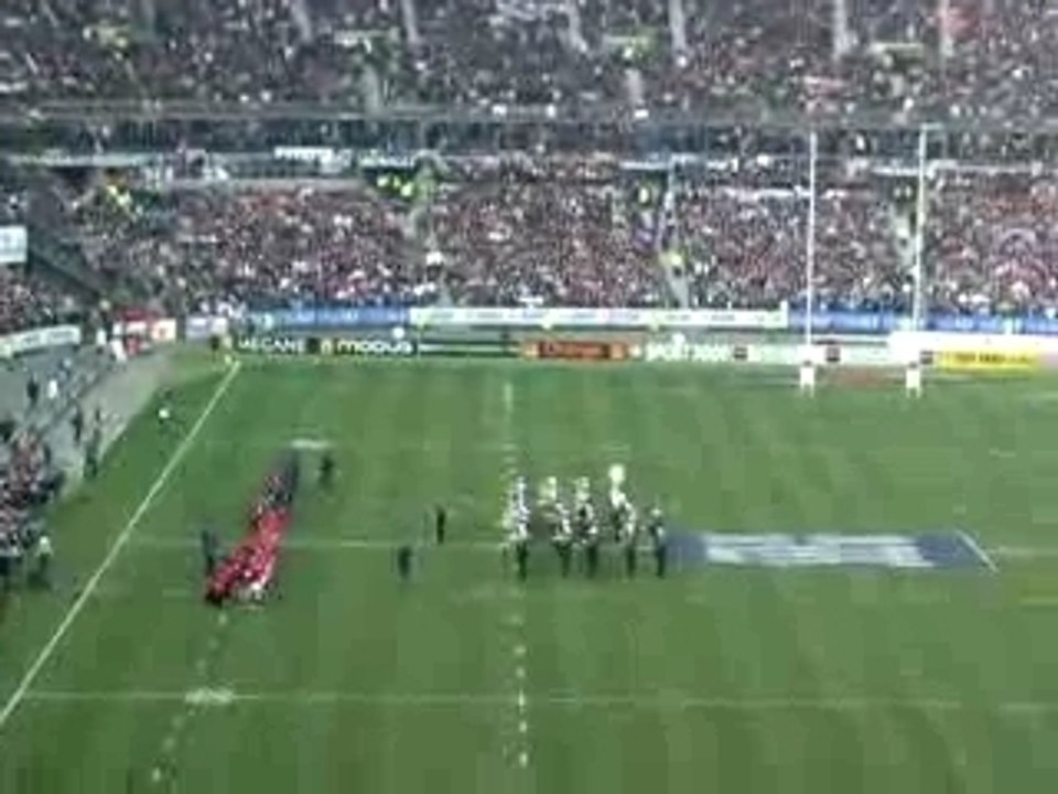 L hymne Anglais au stade de france